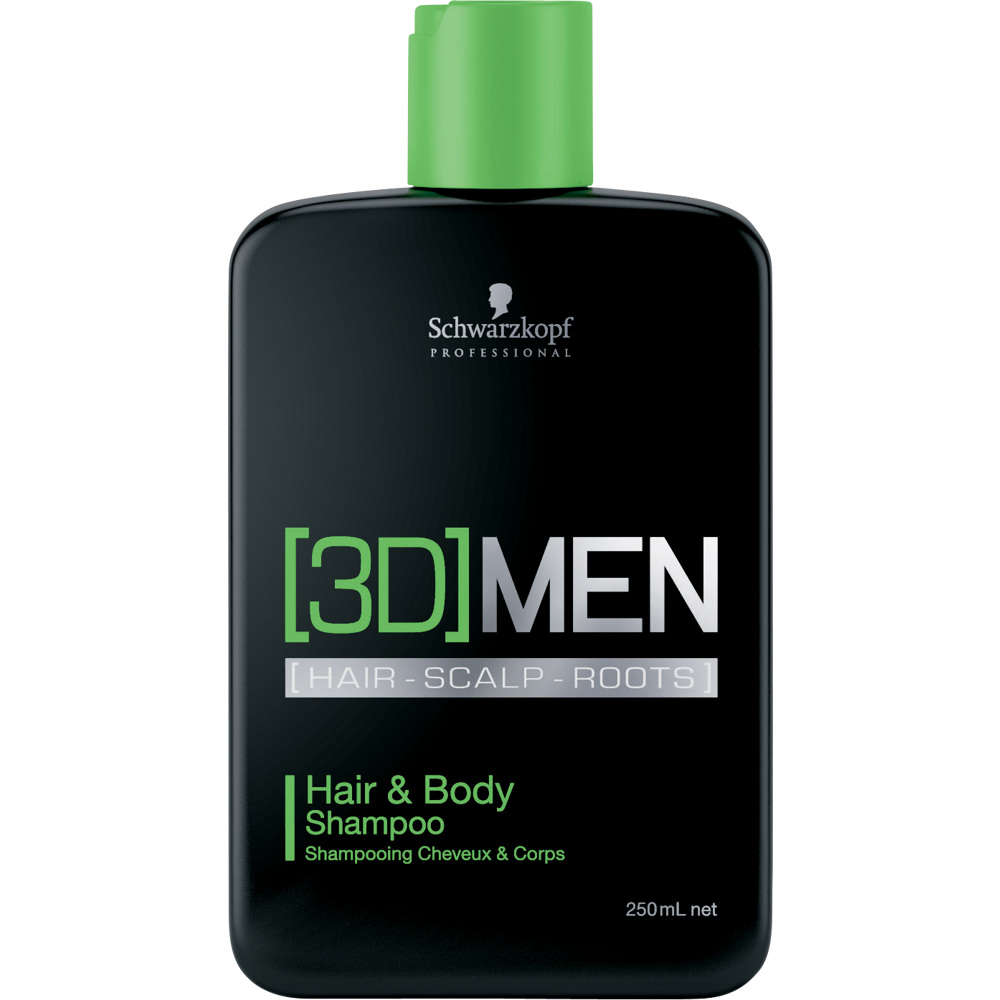 3D Men Hair & Body Shampoo