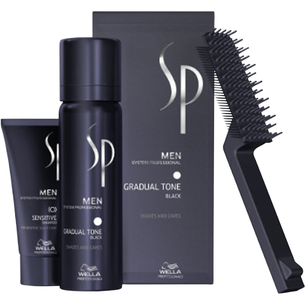 SP Men Gradual Tone Black, 60ml +, 30ml