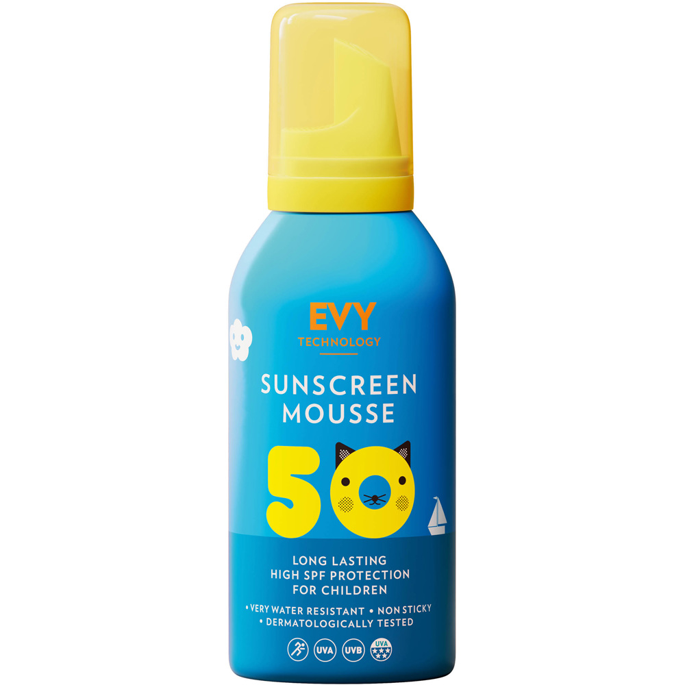 Sunscreen Mousse SPF50, KIDS Face And Body