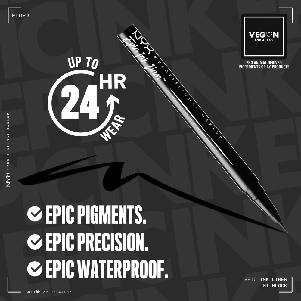 Epic Ink Waterproof Liquid Eyeliner