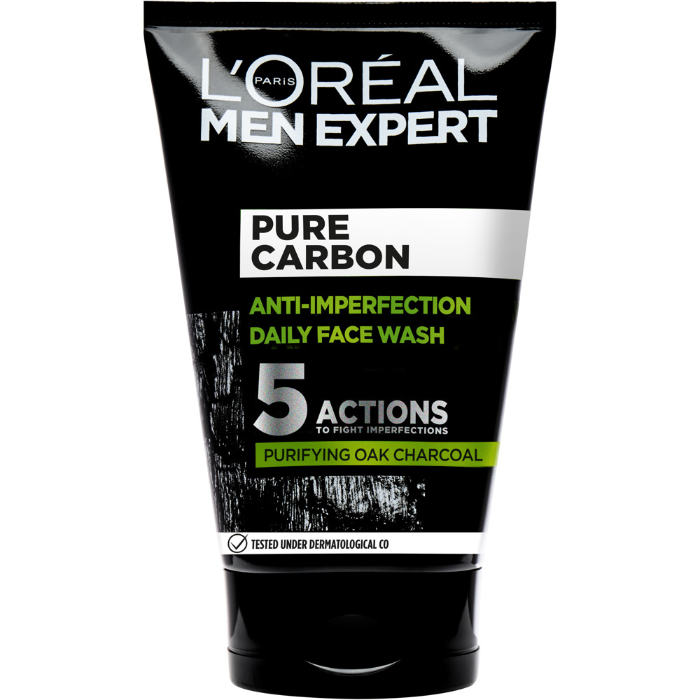 Men Expert Pure Characoal Wash, 100ml