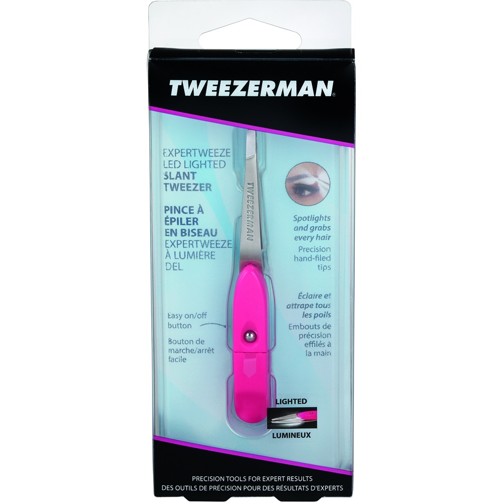 Lighted Slant Tweezer