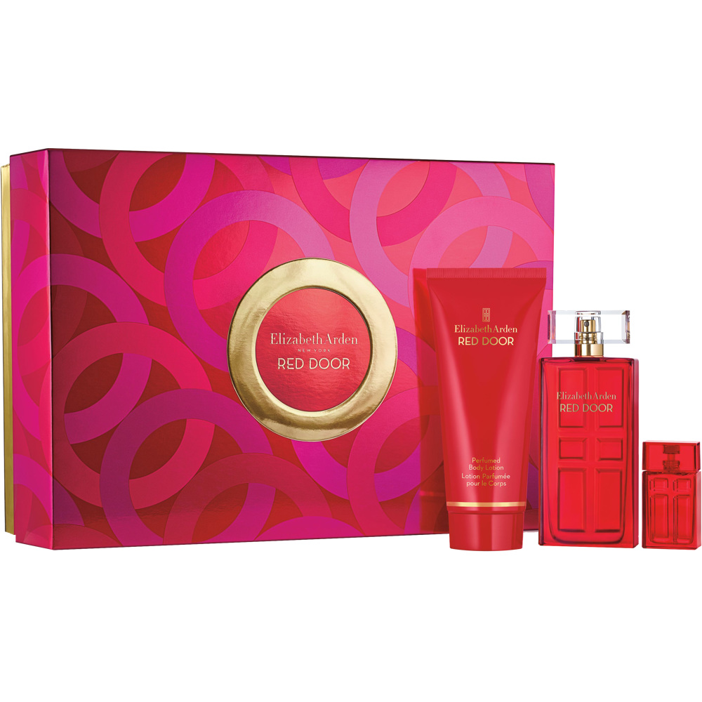 Red Door Set, EdT 50 ml + BL 100ml + Replica Parfum 5ml