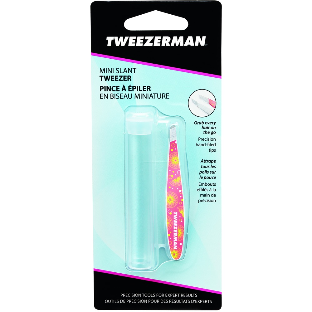 Mini Slant Tweezer Pink Lemonade