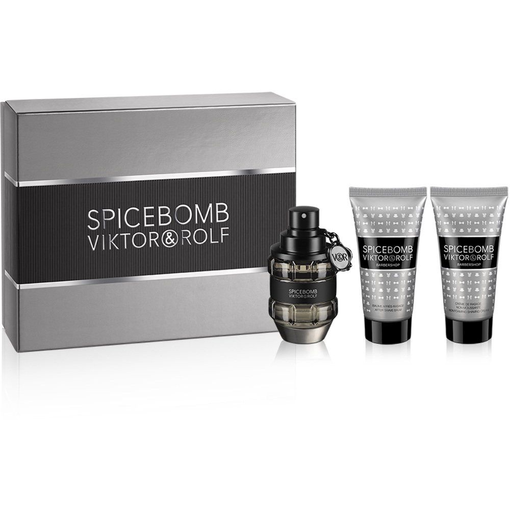 Spicebomb Set, EdT 50ml + 50ml Shave Cream + 50ml After Shav