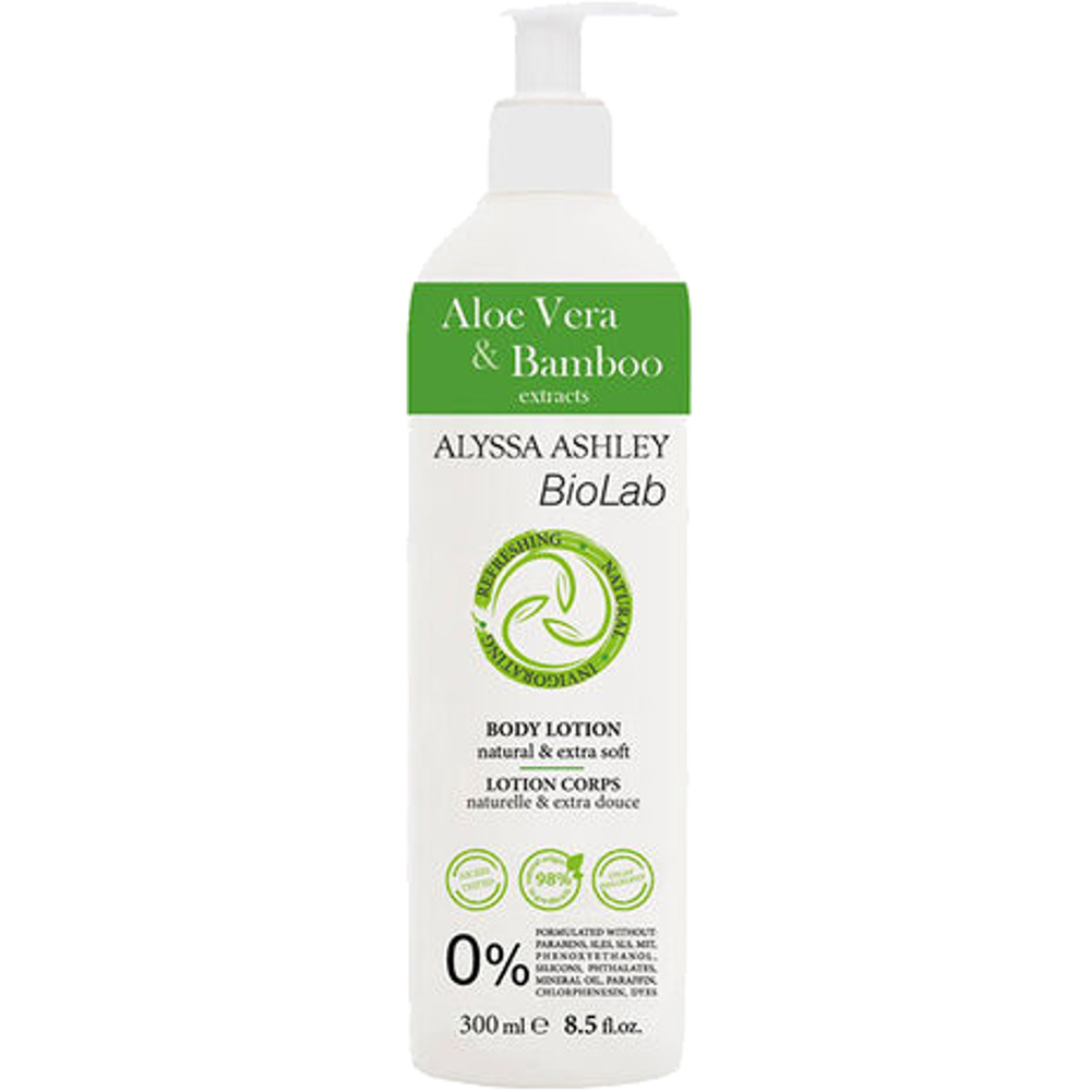 BioLab Aloe Vera & Bamboo Extracts Body Lotion, 300ml