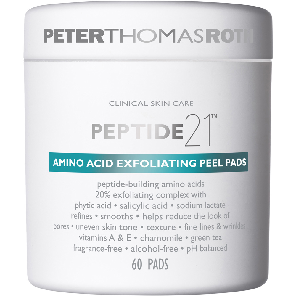 Peptide 21 Exfoliating Peel Pads, 60-Pack