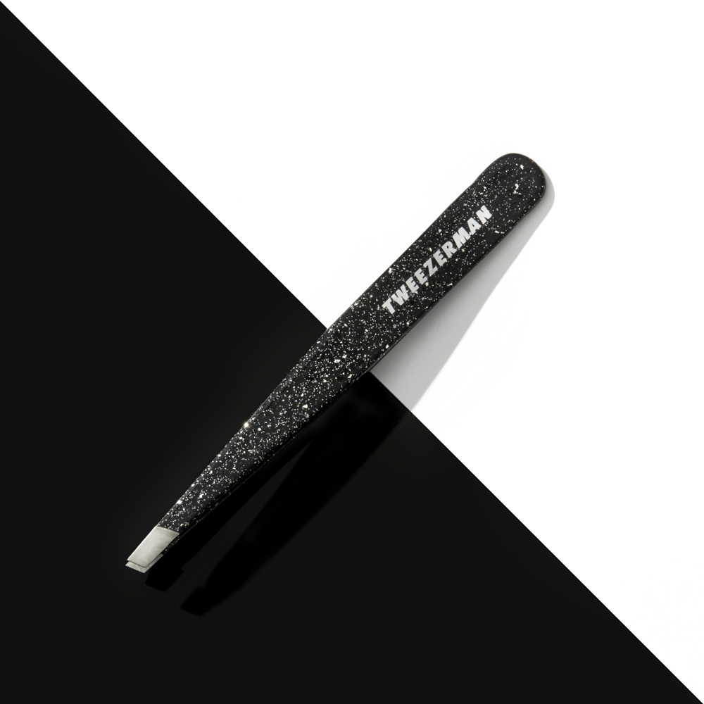 Slant Tweezer Sparkling Black Anniversary Edition