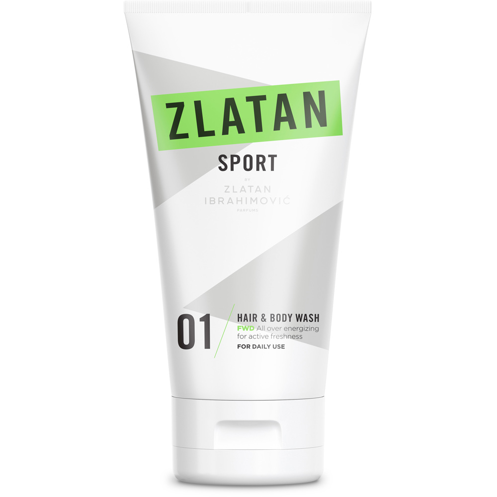 Zlatan Sport FWD Hair & Body Wash, 150ml