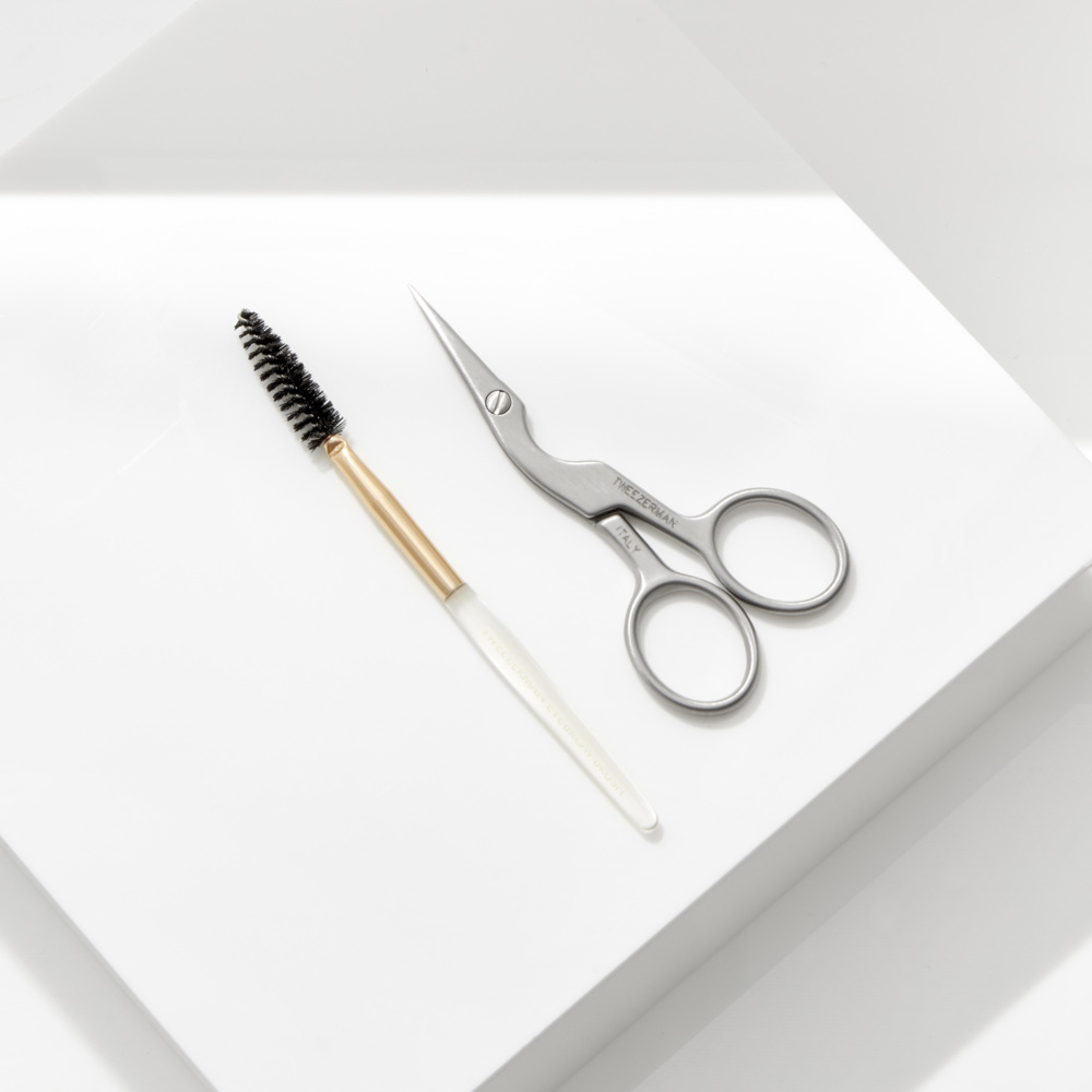 Brow Shaping Scissors & Brush