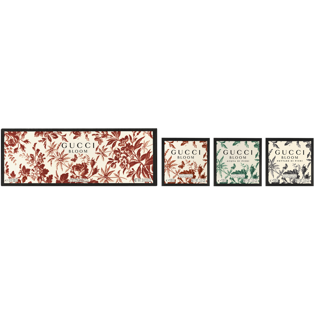 Gucci Bloom Perfumed Soap, 3x100g