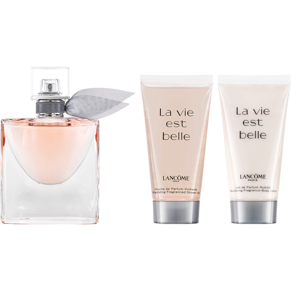 La Vie Est Belle Gift Set: EdP 50ml + SG 50ml + BL 50ml