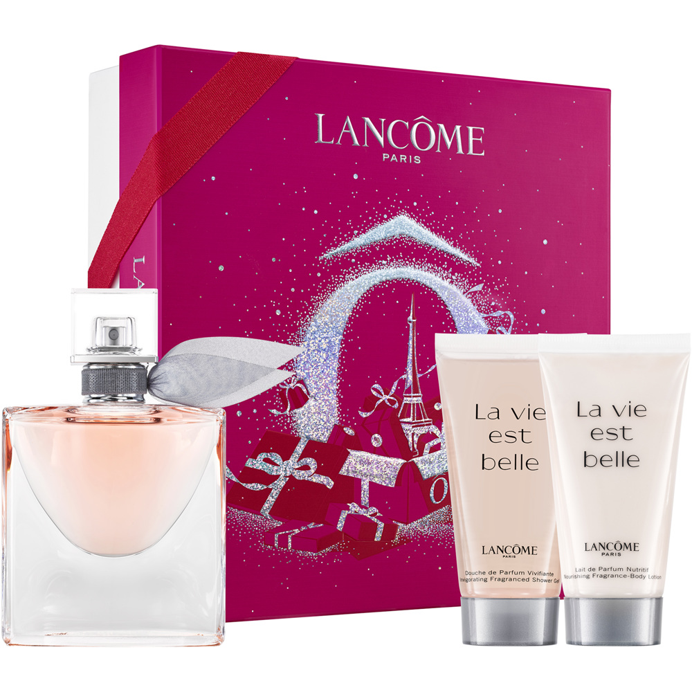 La Vie Est Belle Gift Set: EdP 50ml + SG 50ml + BL 50ml