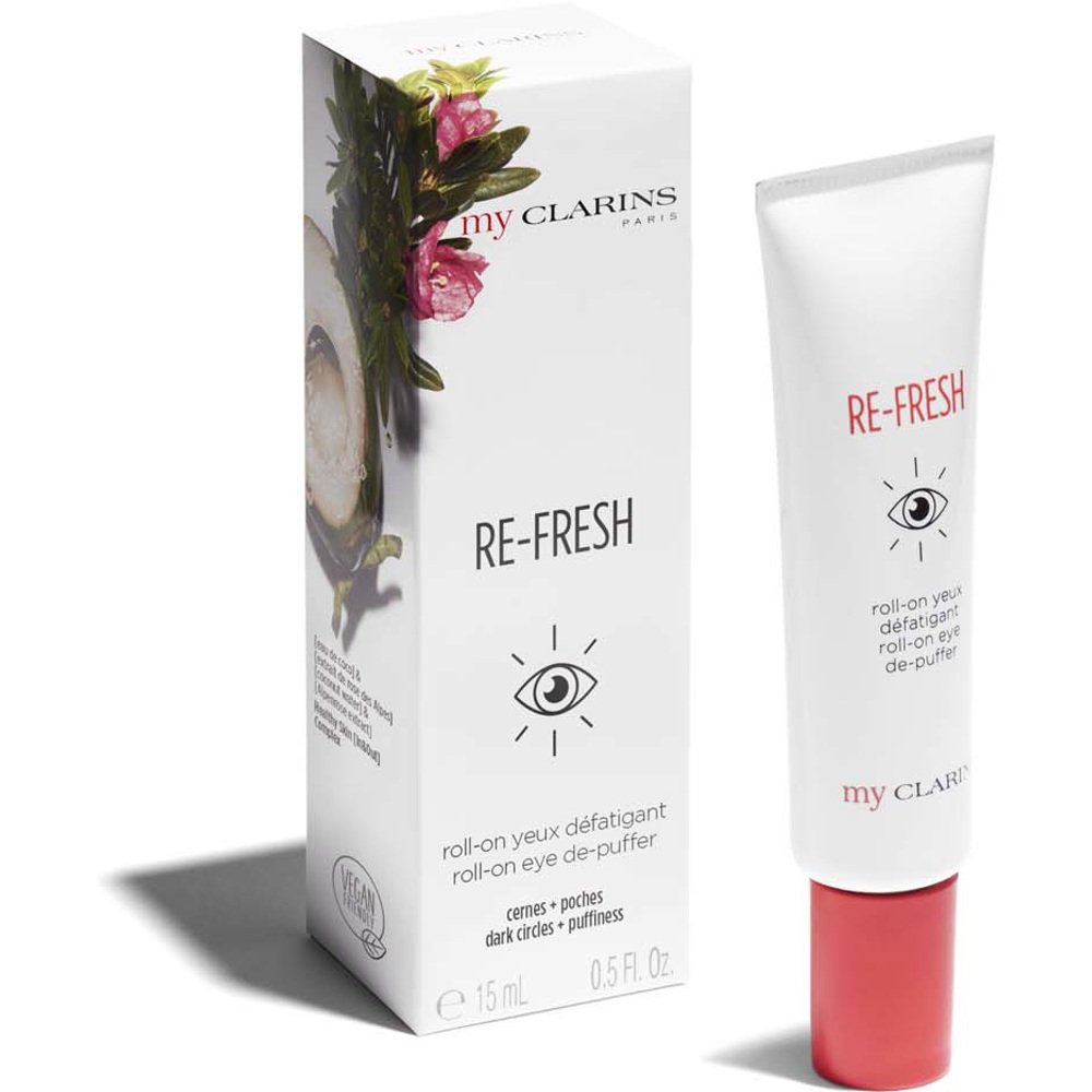 My Clarins Re-Fresh Roll-On Eye De-Puffer, 15ml