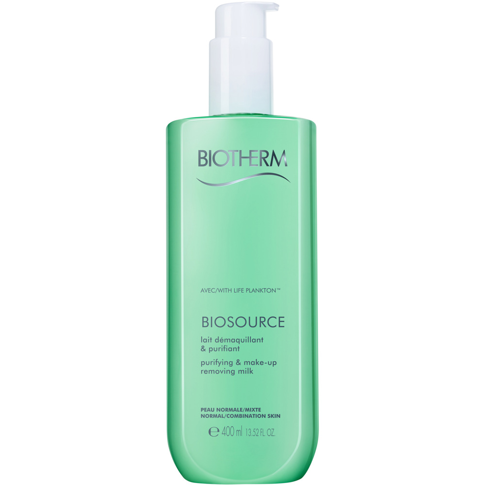 Biosource Purifying & Make-Up Removing Milk, 400ml