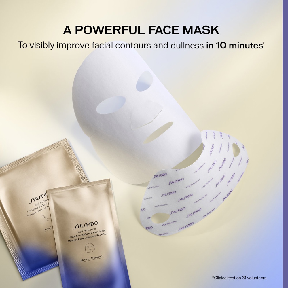 Vital Perfection Liftdefine Radiance Face Mask, 6-Pack