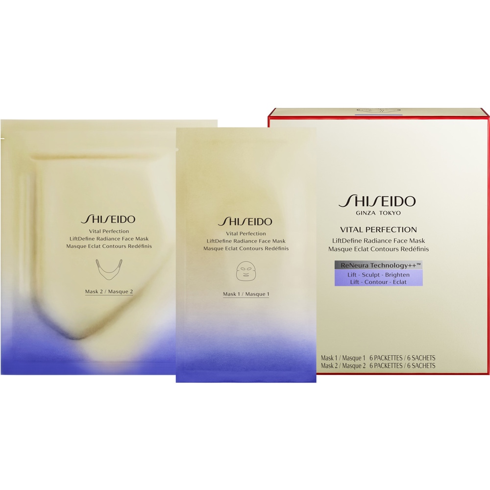 Vital Perfection Liftdefine Radiance Face Mask, 6-Pack
