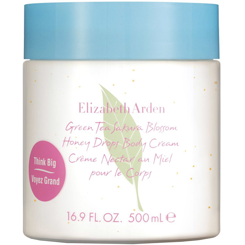 White Tea Sakura Blossom Honey Drops, Body Cream 500ml