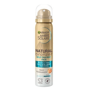 Natural Bronzer Self Tan Mist Face, 75ml