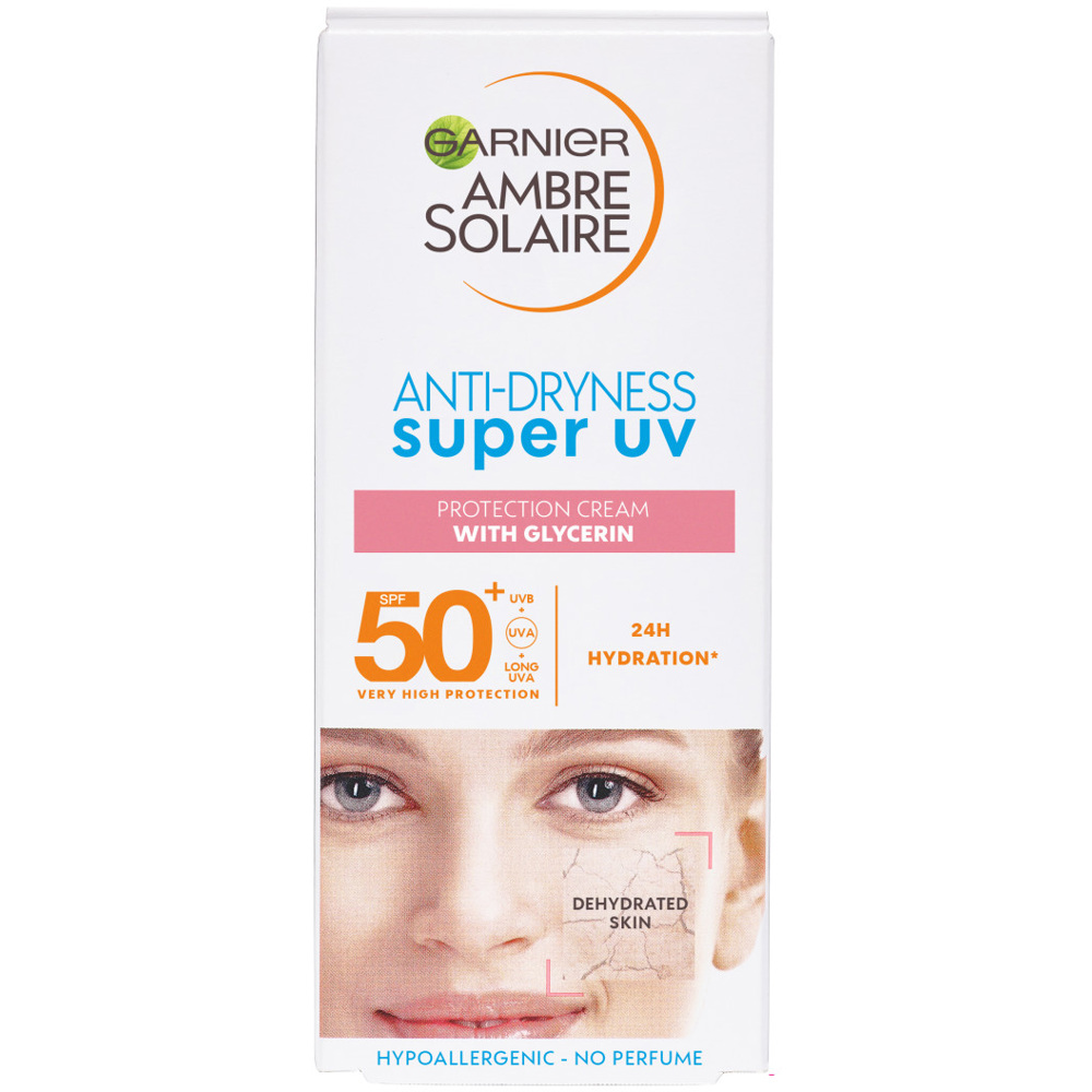 Super UV Anti-Dryness Cream with Glycerin SPF50+, 50ml