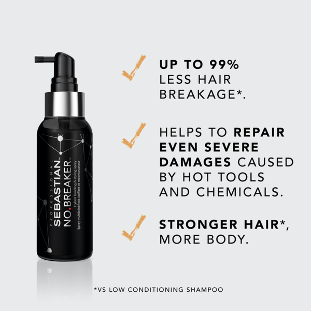 No.Breaker Hybrid Bonding and Styling Leave-in Spray, 100ml