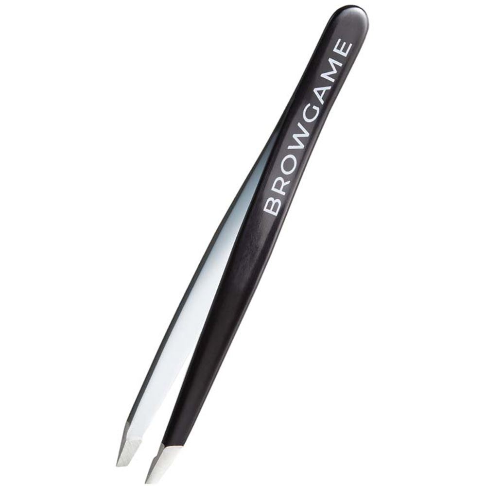 Signature Tweezer Slanted, Black & White