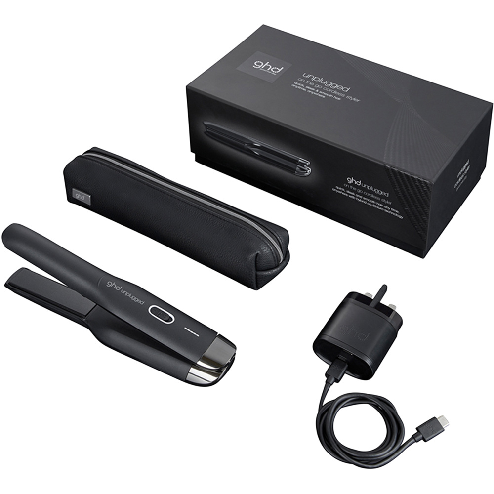 Unplugged Hair Straightener Matte Black