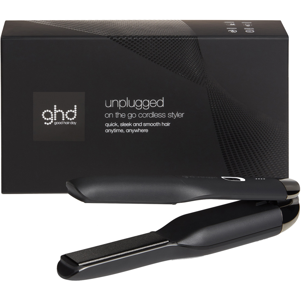 Unplugged Hair Straightener Matte Black