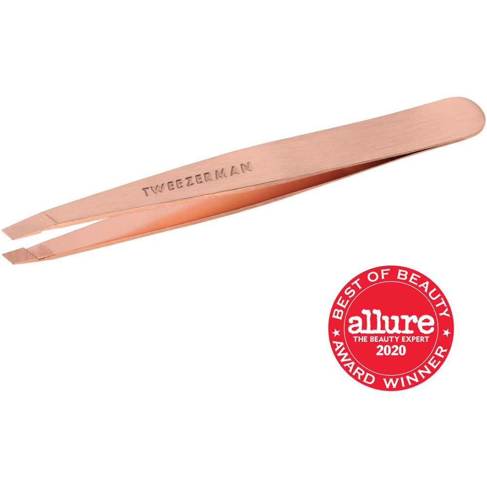 Slant Tweezer Rose Gold