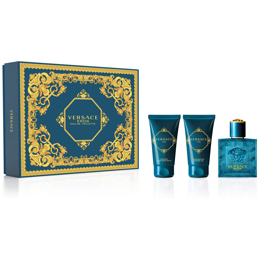 Eros Pour Homme Set, EdT 50ml + Shower Gel 50ml + After Shav