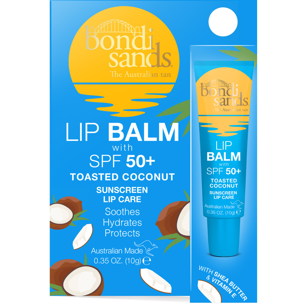 SPF50+ Lip Balm 10g, Coconut