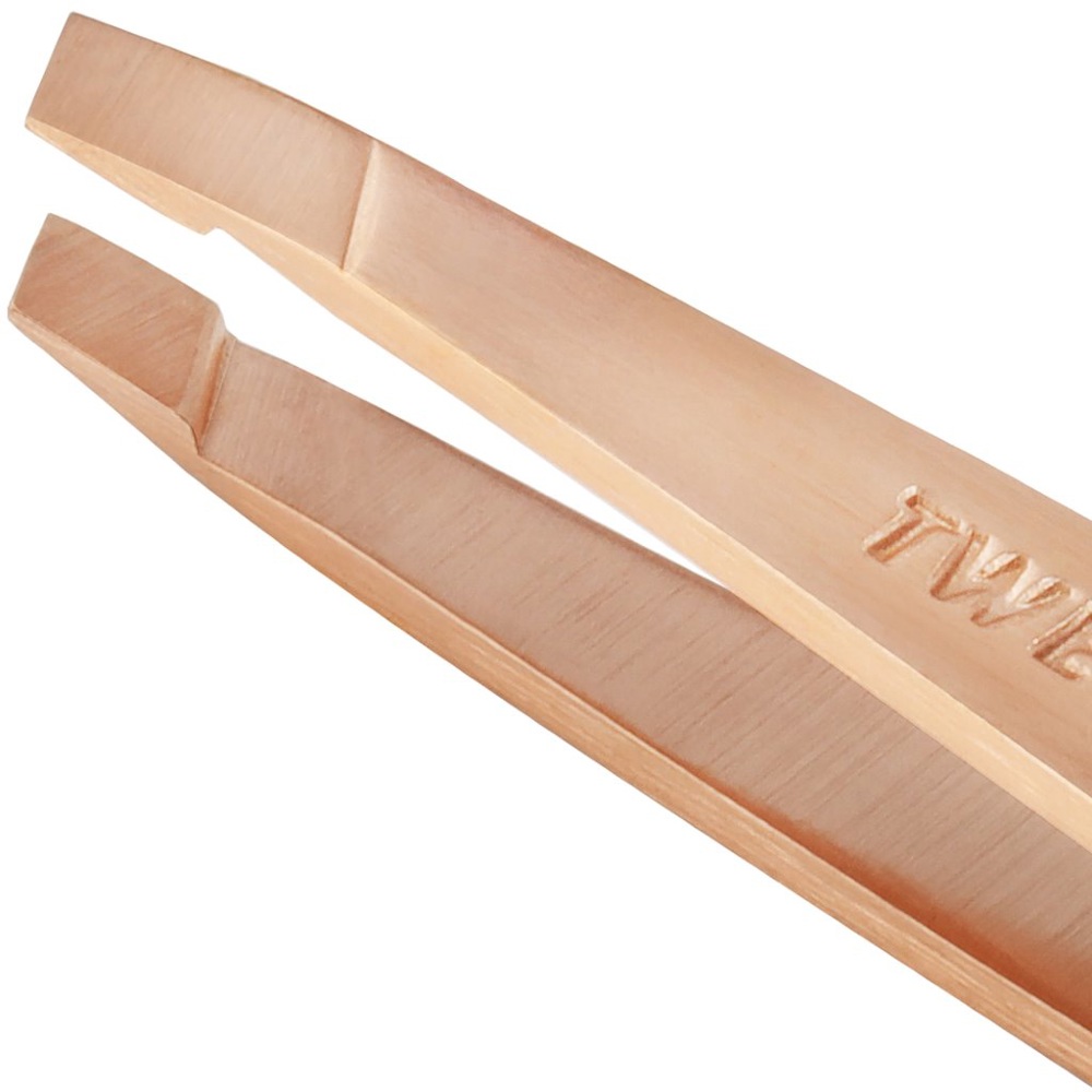 Mini Slant Tweezer Rose Gold