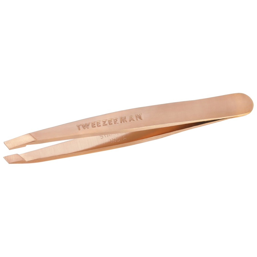 Mini Slant Tweezer Rose Gold