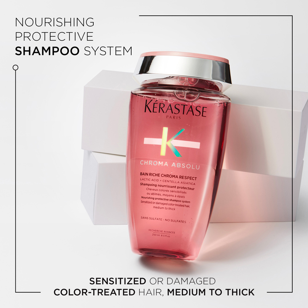 Chroma Absolu Bain Riche Chroma Respect Shampoo, 250ml