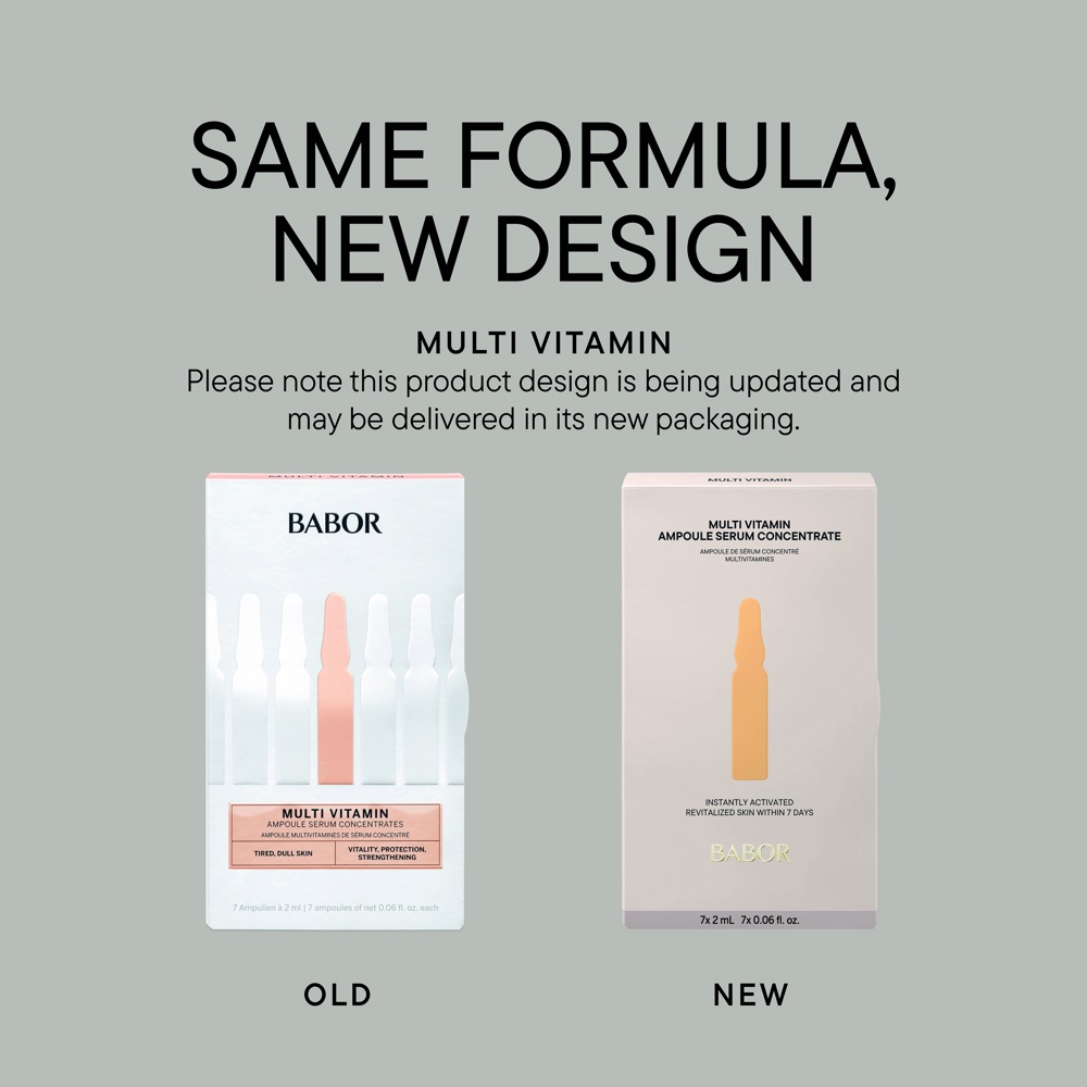 Multi Vitamin Ampoules, 7x2ml