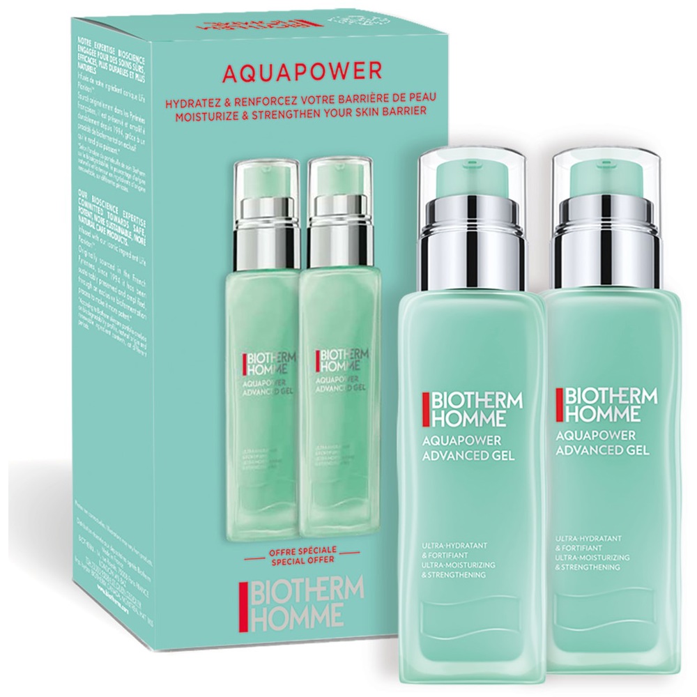 Homme Aquapower Advanced Gel Duo Set, 2x75ml