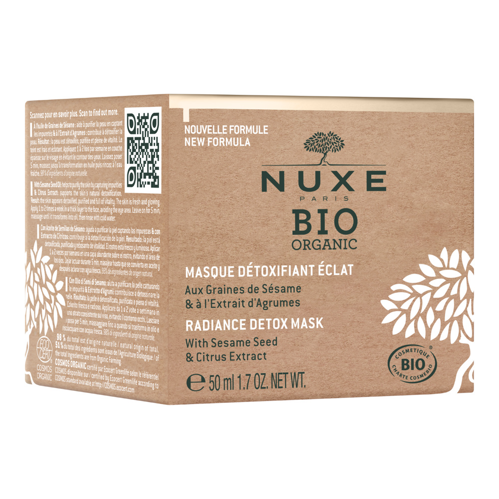 Bio Organic Radiance Detox Mask, 50ml