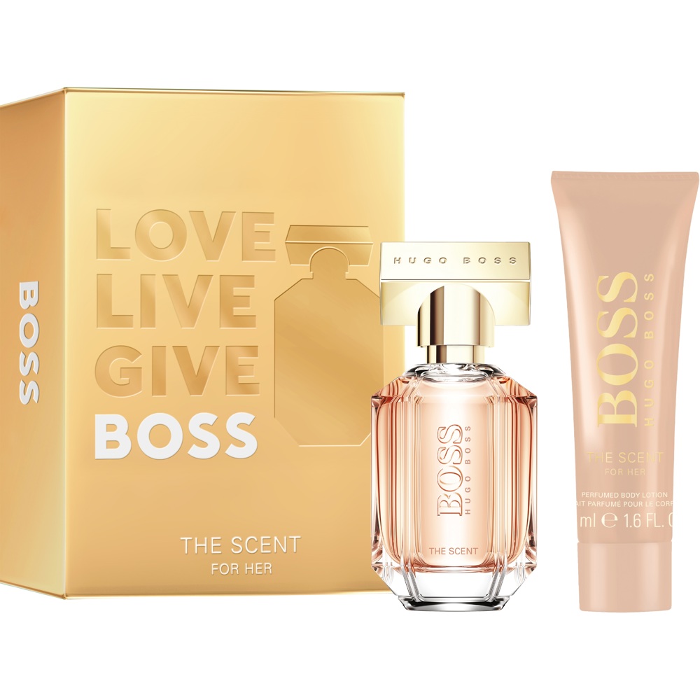 Boss The Scent For Her Gift Set, EdP 30ml + Body Lotion 50ml