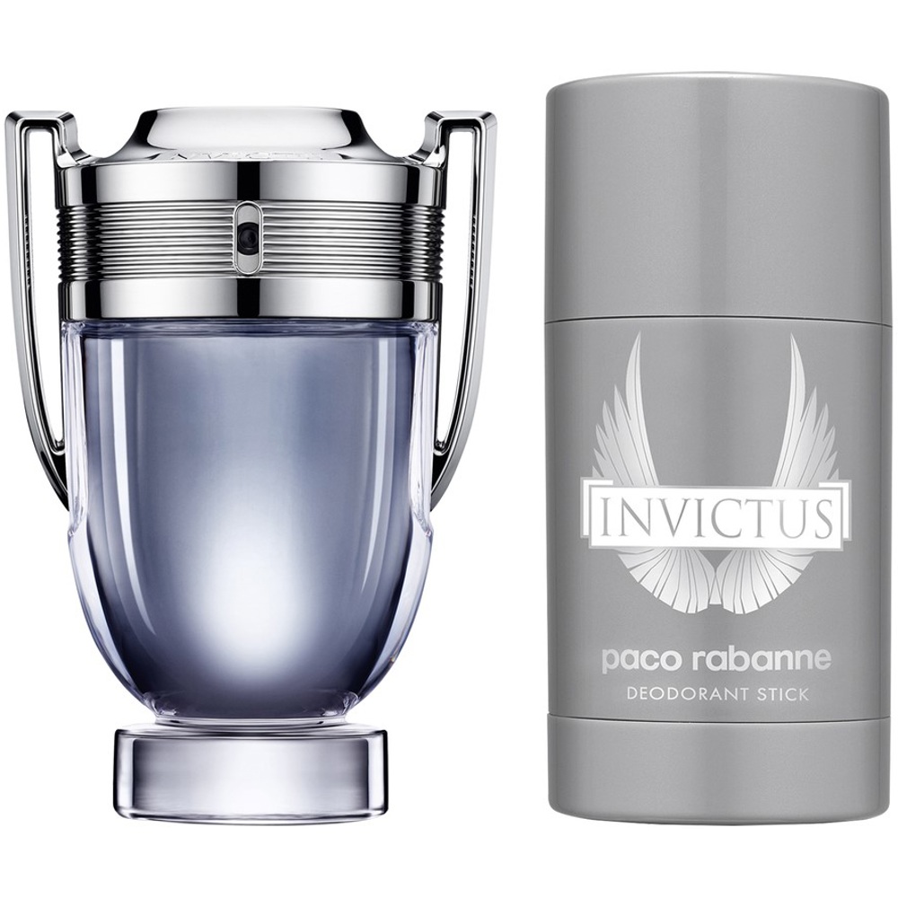 Invictus Gift Set, EdT 50ml + Deostick 75ml