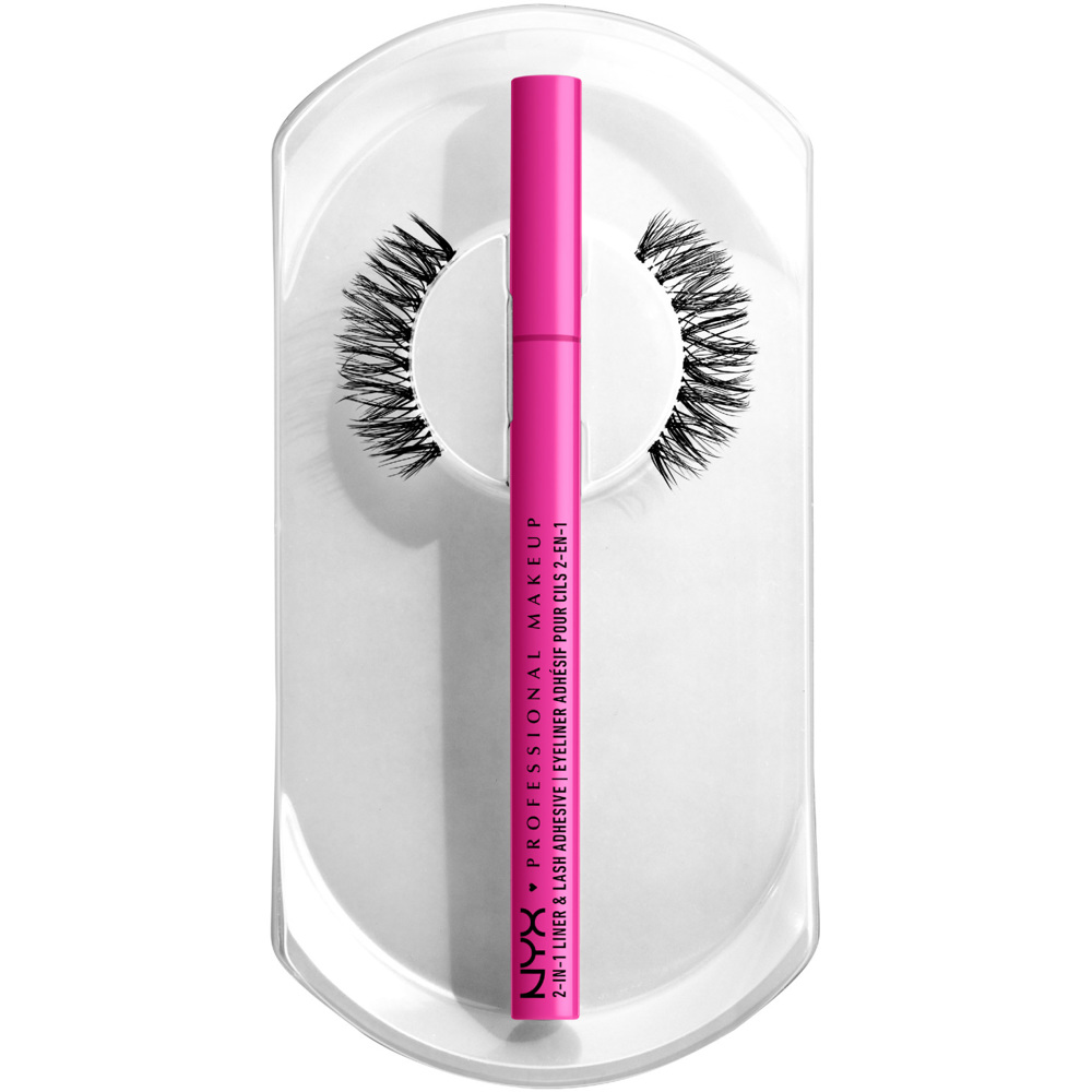 Jumbo Lash! Longewear False Lash System, 01 Fringe Glam Kit