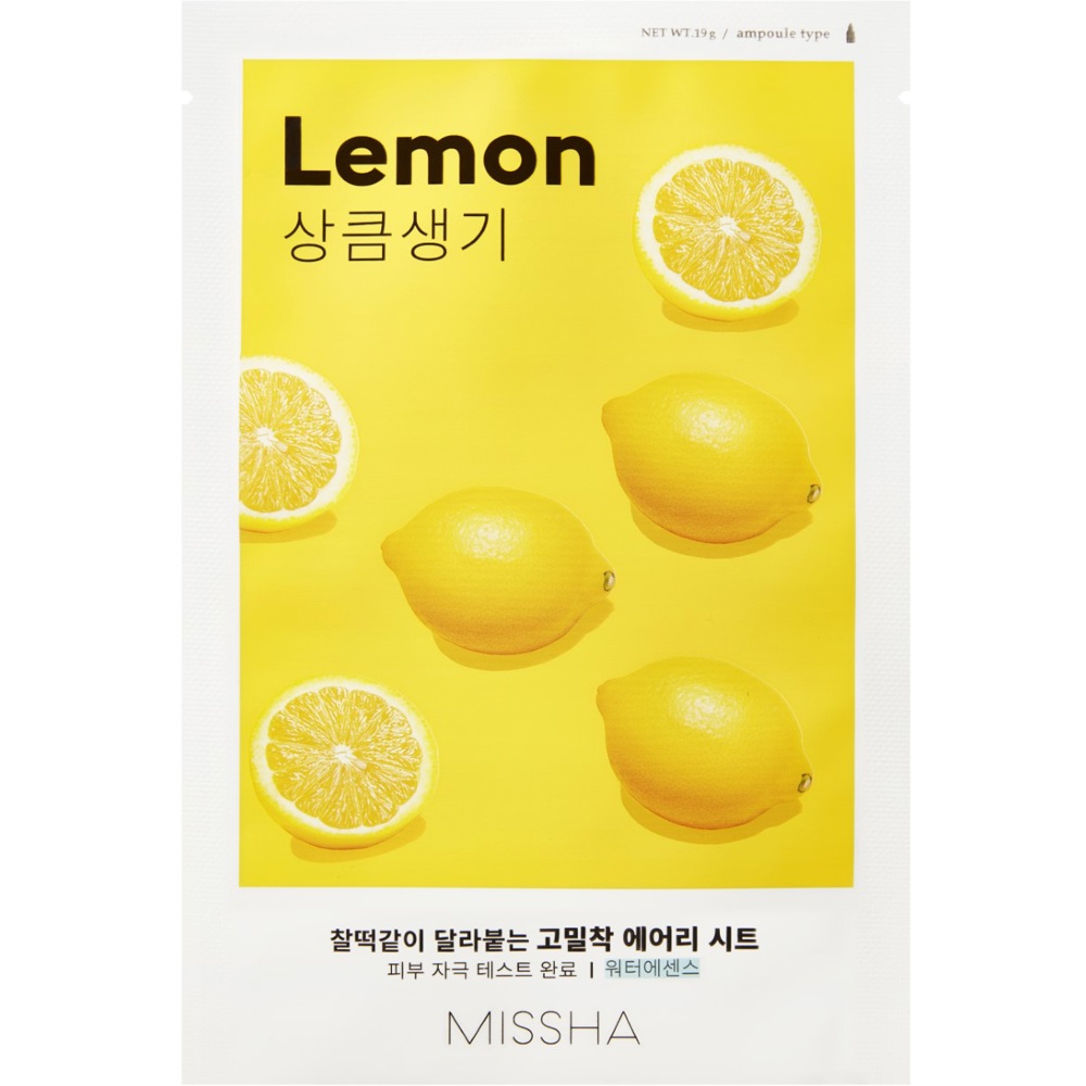 Airy Fit Sheet Mask Lemon, 19g