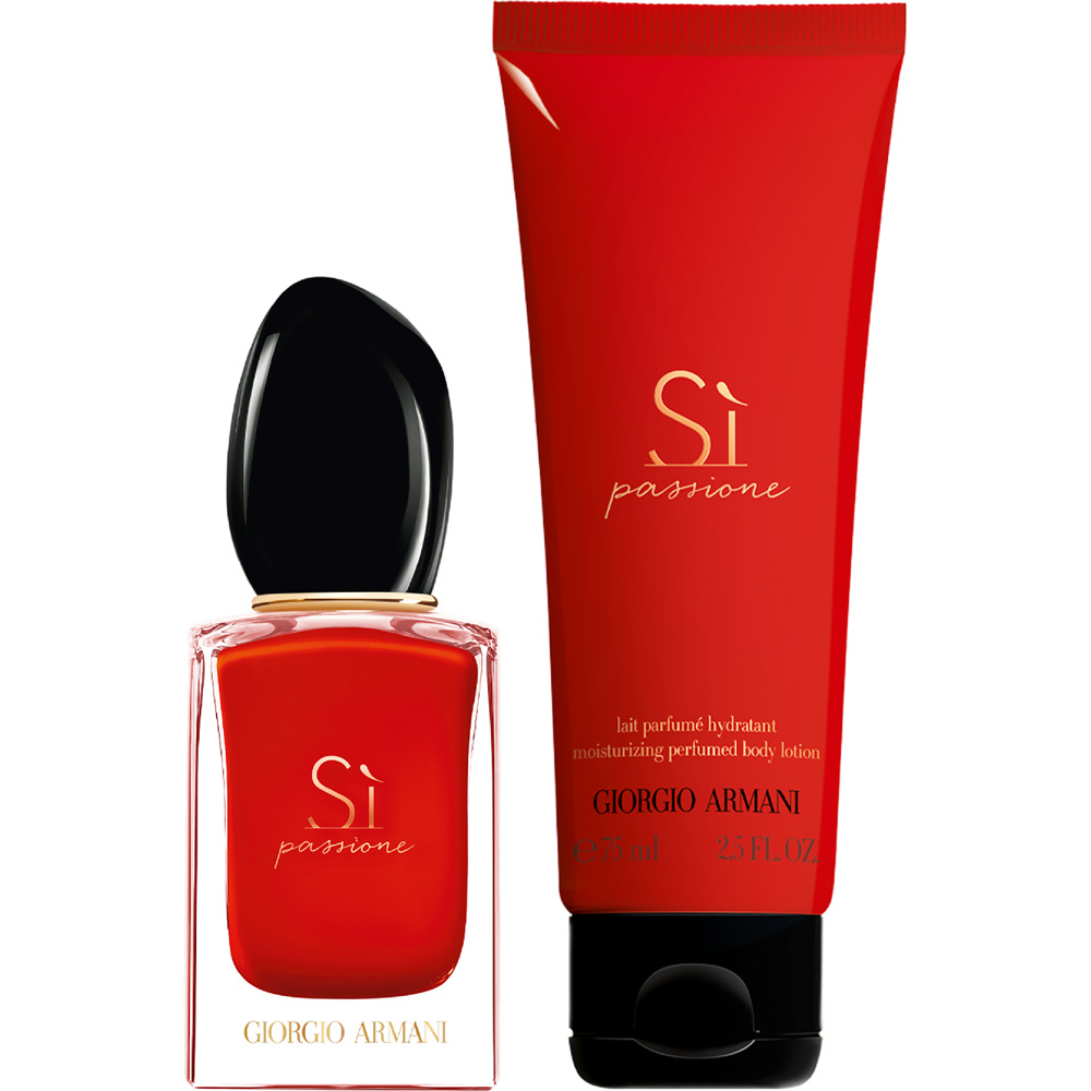 Sì Passione Gift Set 2022, EdP 30ml + Body Lotion 75ml