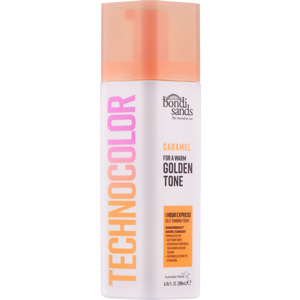 Technocolor 1h Express Self Tanning Foam, Caramel (Golden Tone)