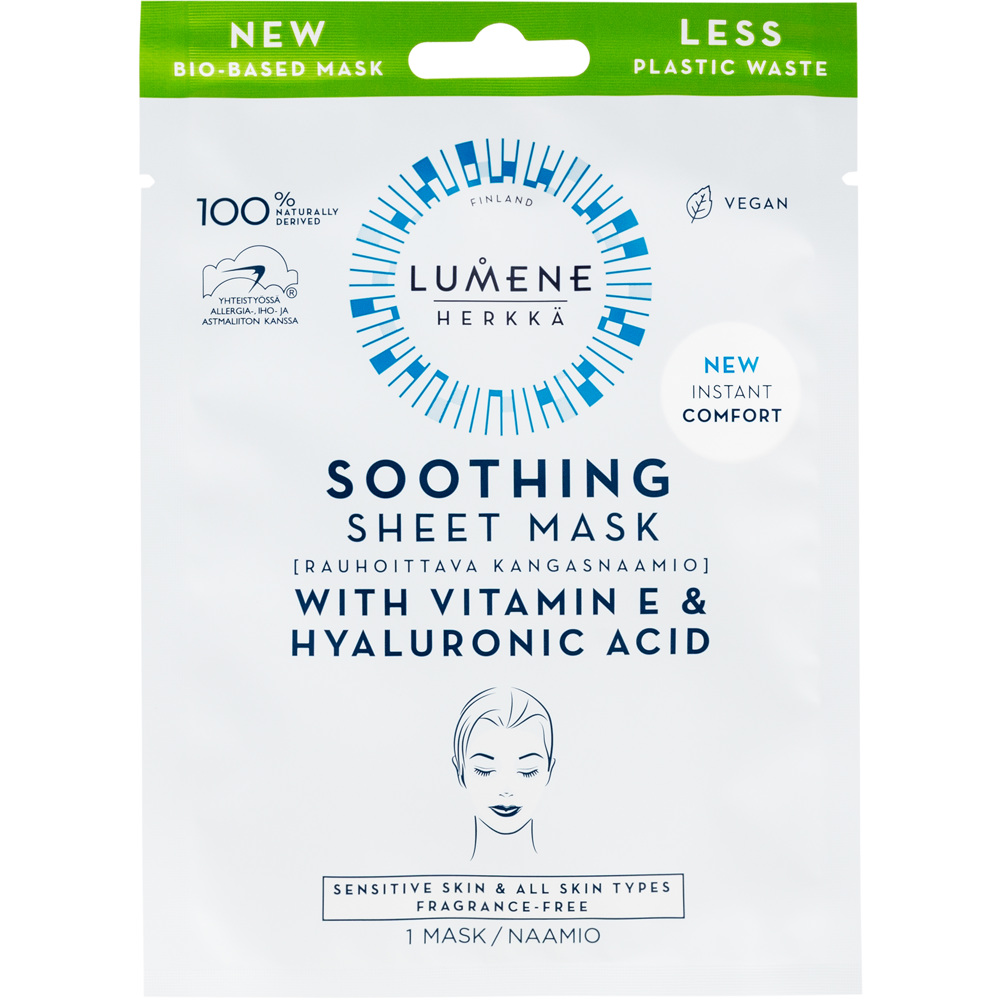 Herkkä Soothing SOS Sheet Mask, 1-Pack