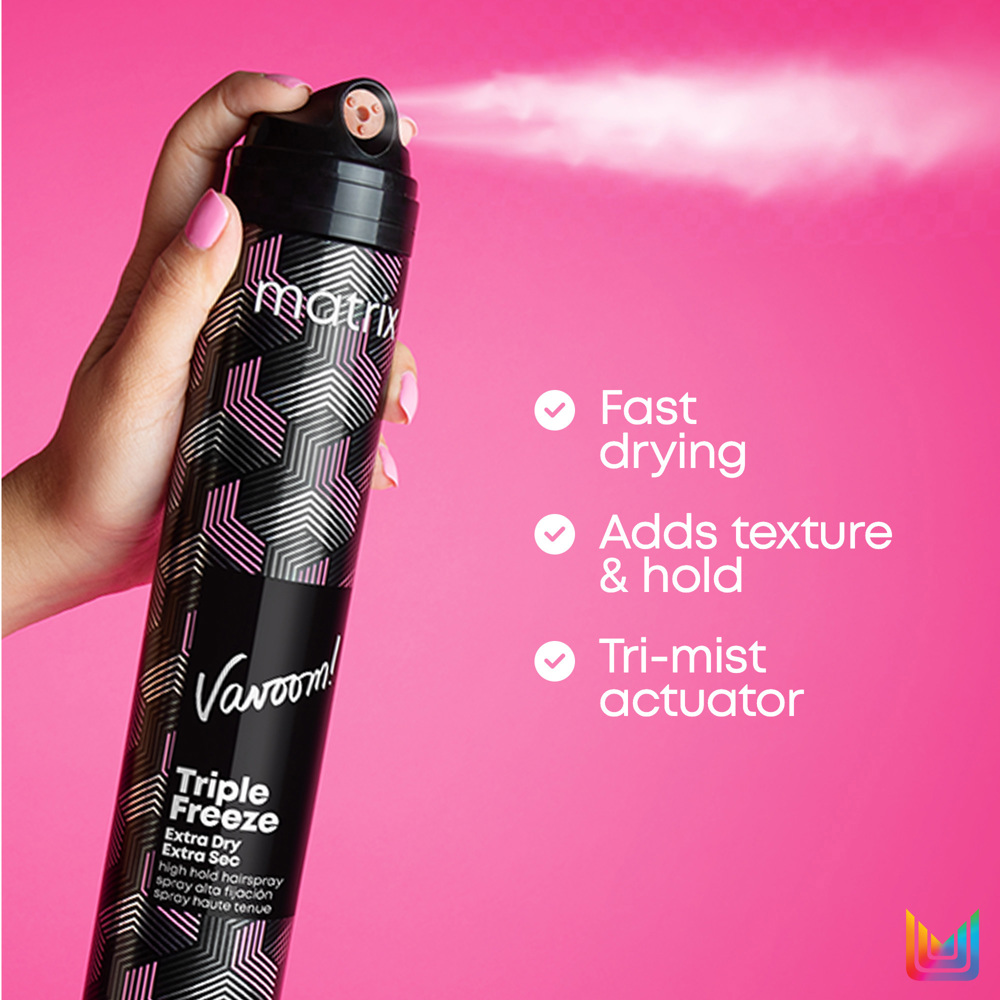 Vavoom Triple Freeze Extra Dry Hairspray