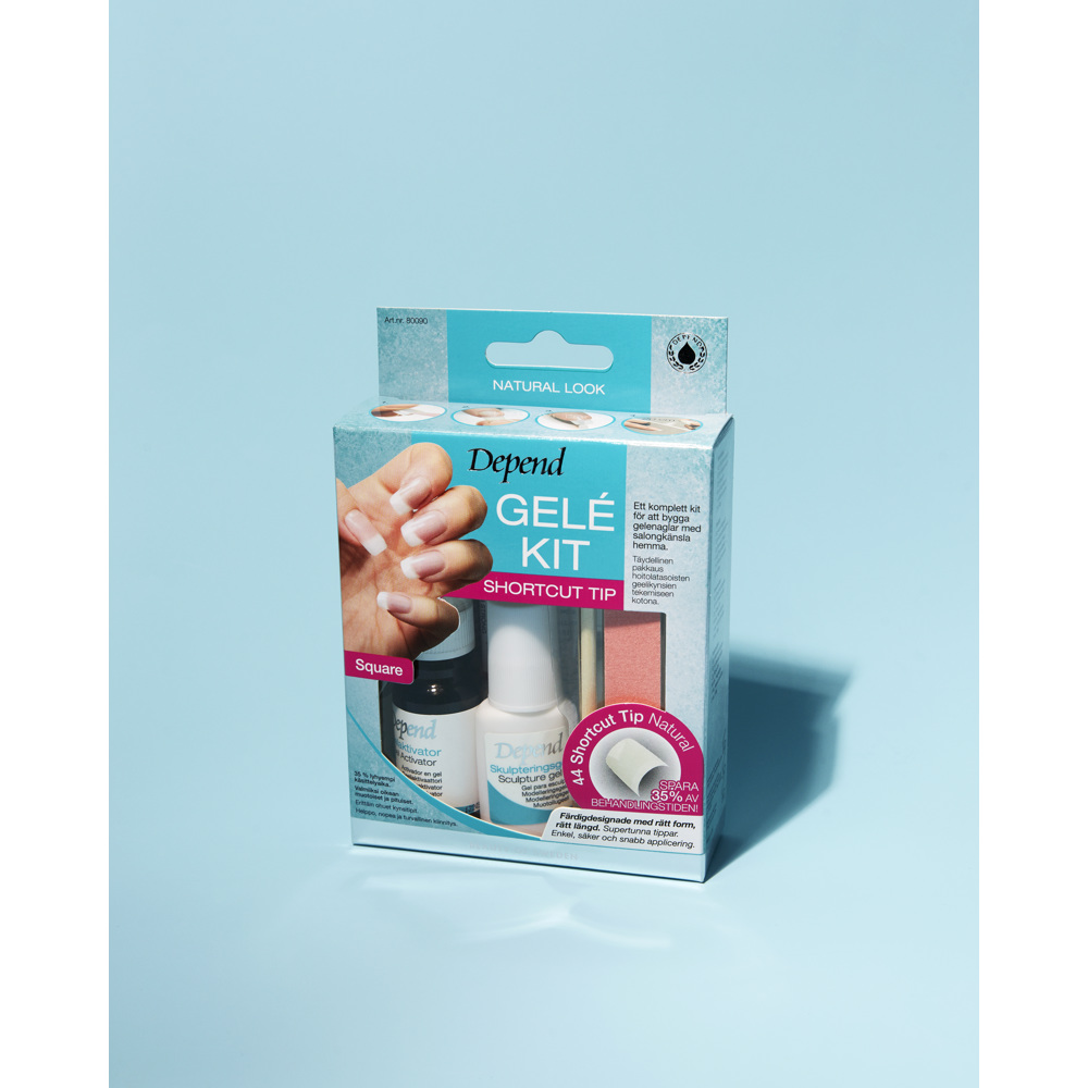 Gel Kit Natural Look Shortcut Tip