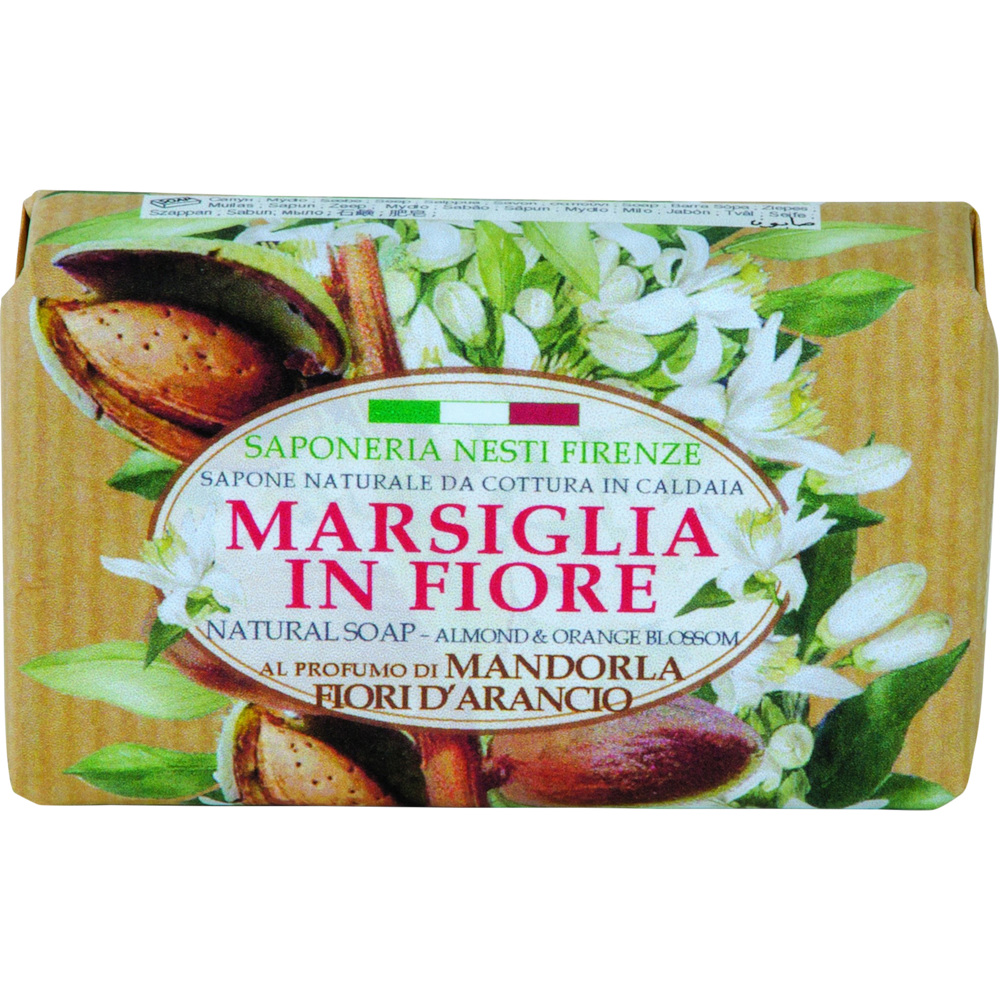 Marsiglia In Fiore Almond & Orange, 125g