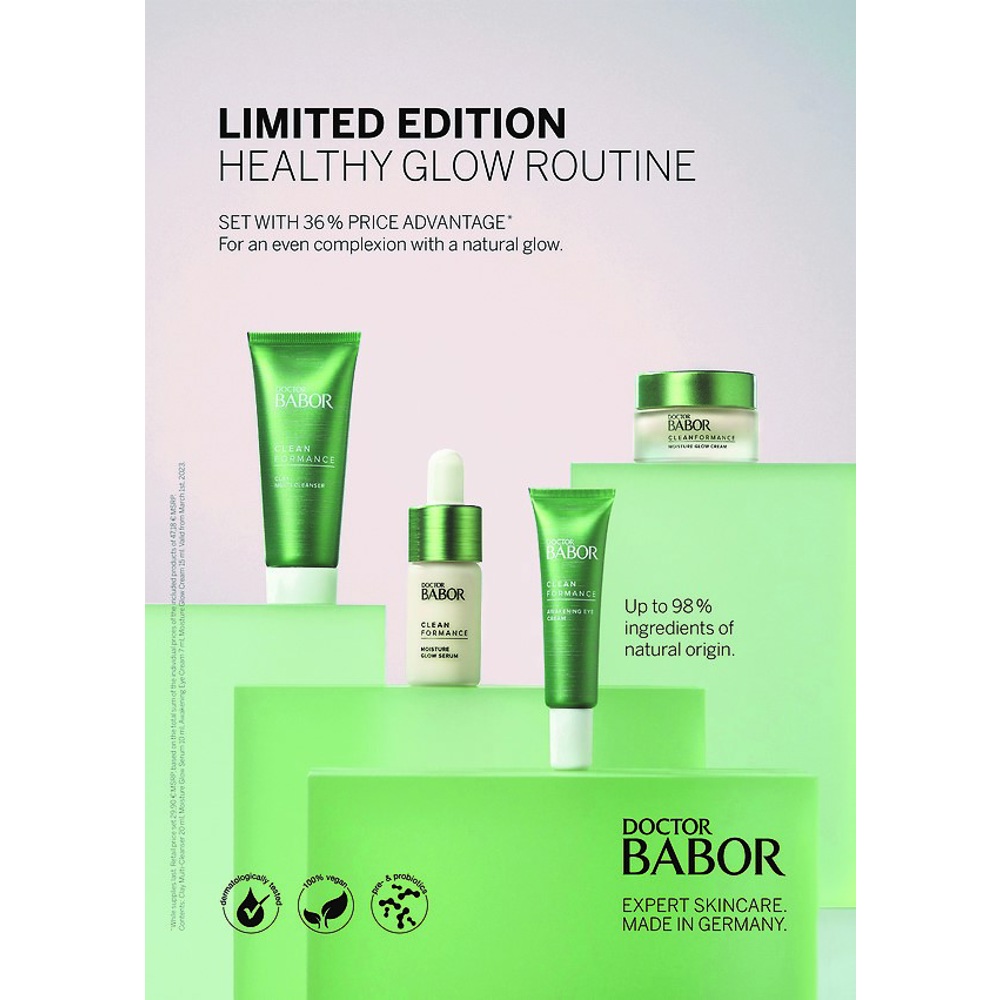 Pre- & Probiotic Moisture Glow Routine Set