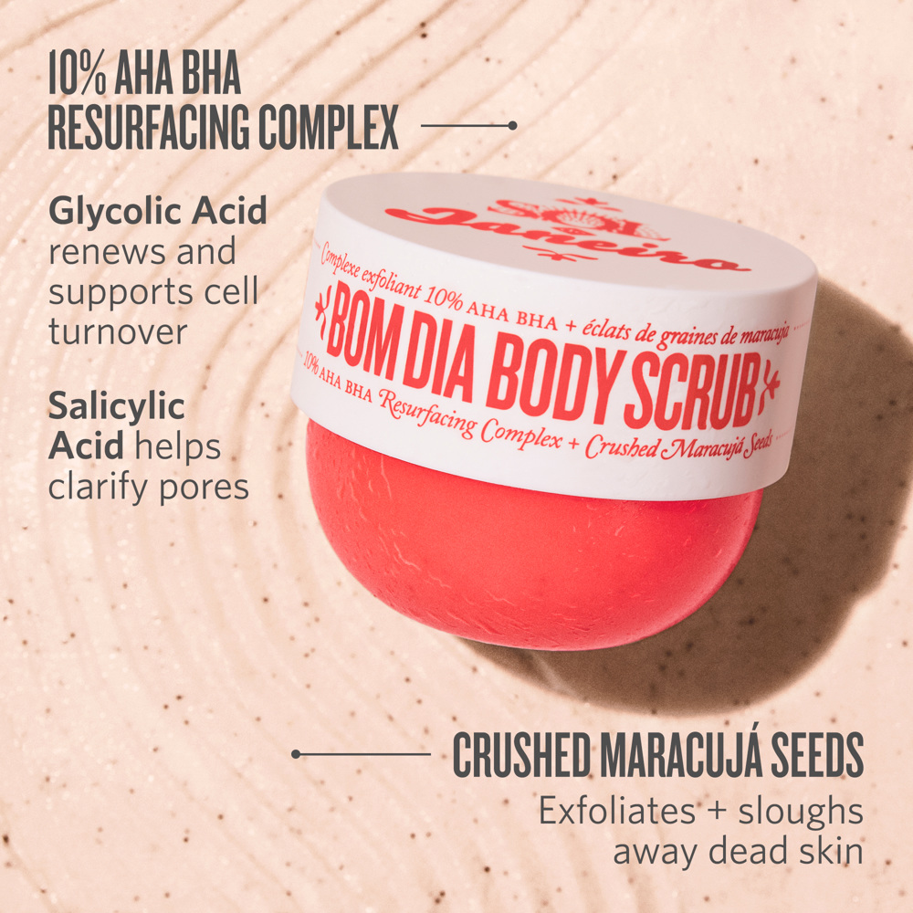 Bom Dia Bright Body Scrub, 220g