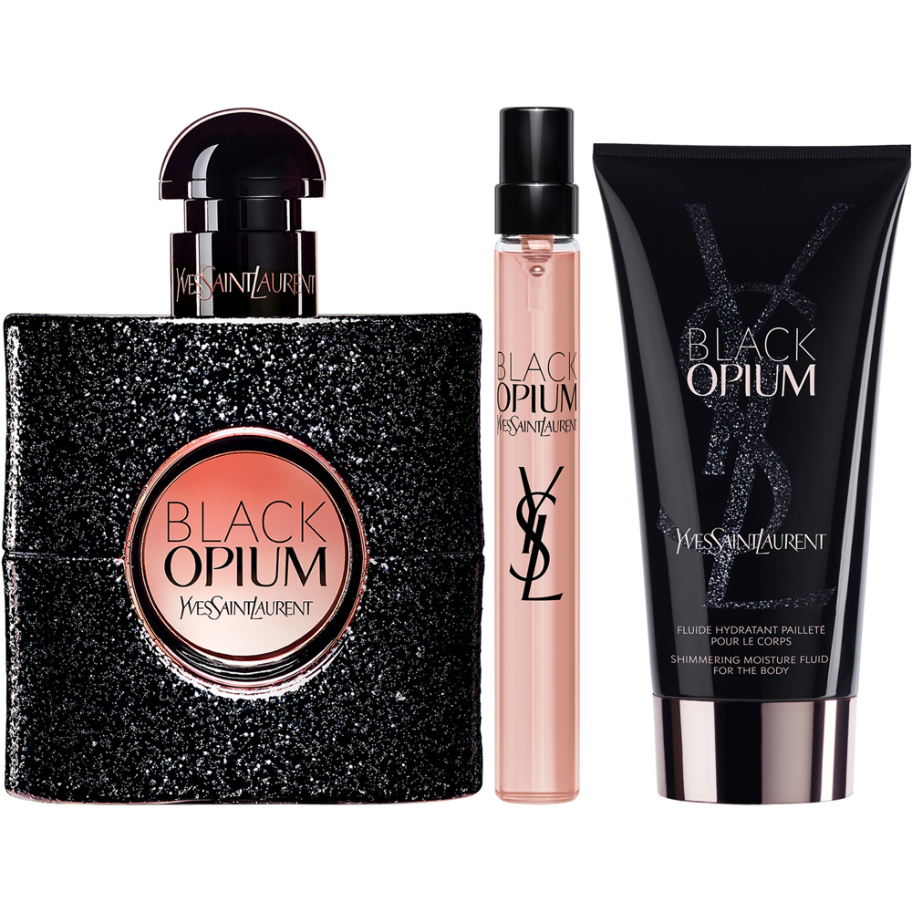 Black Opium Gift Set 2023, 50ml + 10ml + 50ml